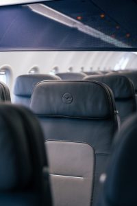 Nová kabina A320 Lufthansy.
Zdroj: Lufthansa