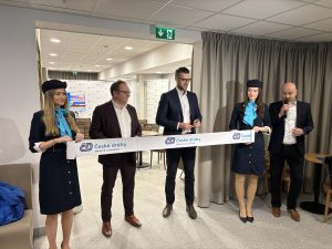 ČD Lounge v Praze v novém.
Foto: Zdopravy.cz / Vojtěch Očadlý