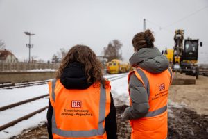 Zahájení prací na rekonstrukci tratě Norimberk - Řezno. Foto: Deutsche Bahn AG / Thomas Kiewning
