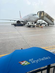 Smartwings pro Air Seychelles.
Zdroj: Smartwings