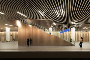 Budoucí podzemní stanice Praha-Dejvice. Foto: dh architekti / studio monolot / Správa železnic