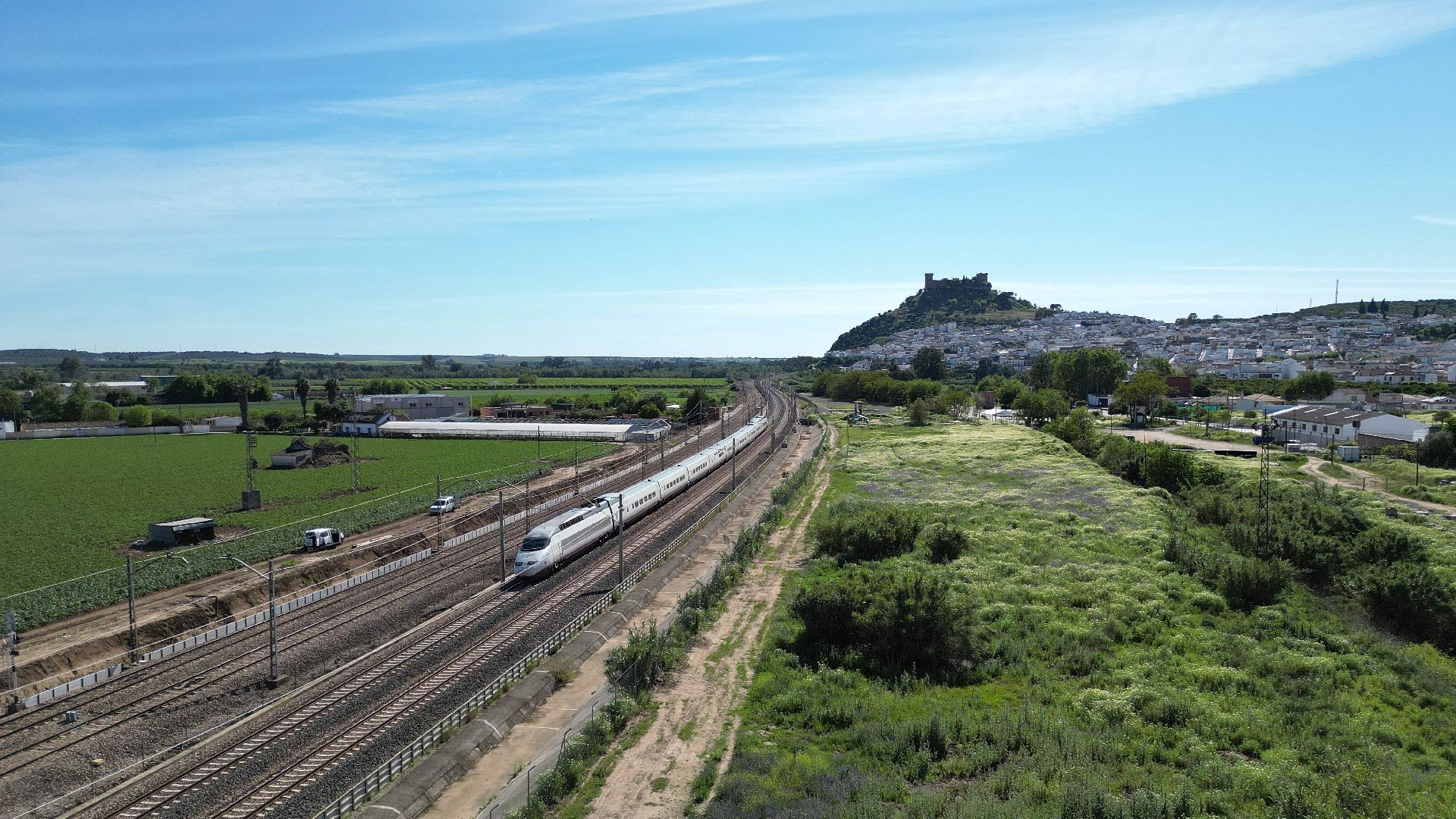 Vysokorychlostní trať do Andalusie. Foto: Adif