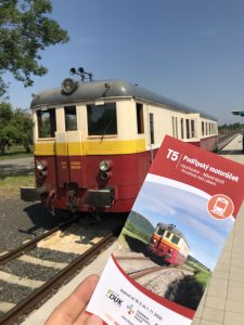 Turistický provoz na trati Libochovice - Straškov. Foto Ondřej Kubala