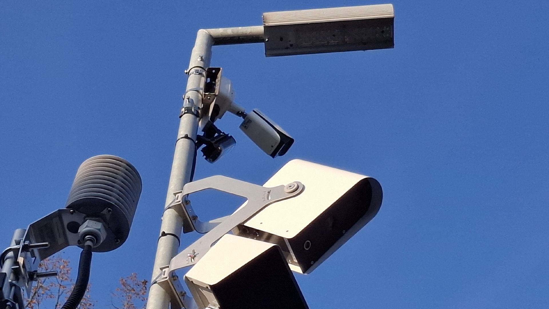 Meteostanice v Novém Kníně. Foto: KSÚS