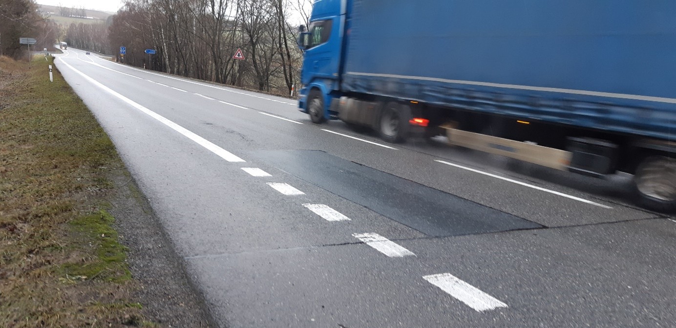 Silnice I/38 u Havlíčkova Brodu. Foto: ŘSD