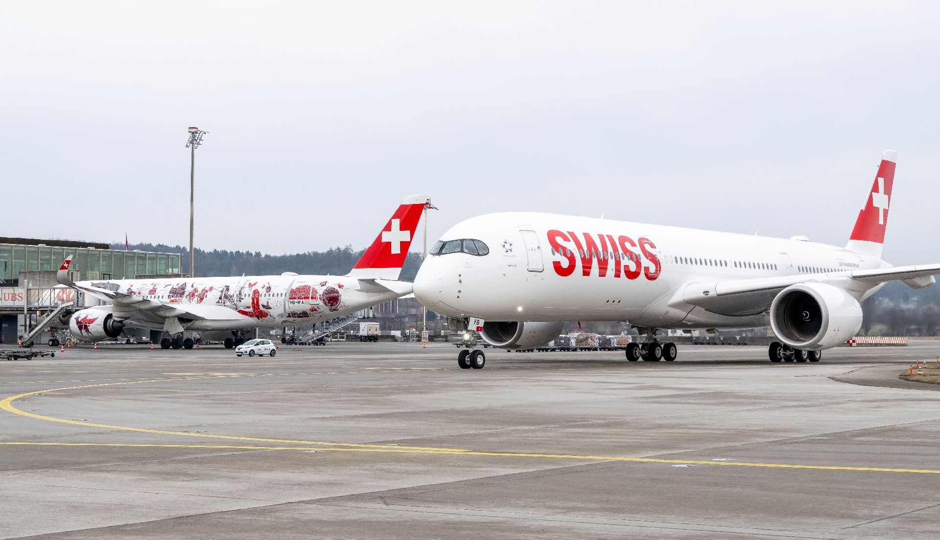 Airbus A350-900 společnosti Swiss International Air Lines. Foto: Swiss