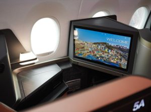 Starlux Airlines A350 business třída.
Zdroj: Starlux Airlines