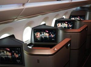 Starlux Airlines A350 business třída.
Zdroj: Starlux Airlines