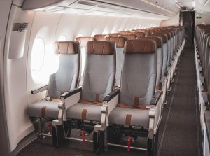 Starlux Airlines A350 ekonomická třída.
Zdroj: Starlux Airlines