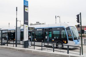 Nová linka Tzen 4 v Paříži. Foto: Île-de-France Mobilités