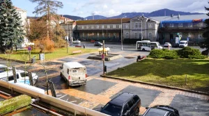 Přednádražní prostor v Děčíně. Foto: Statutární město Děčín