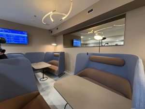 ČD Lounge v Praze v novém.
Foto: Zdopravy.cz / Vojtěch Očadlý