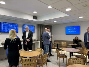 ČD Lounge v Praze v novém.
Foto: Zdopravy.cz / Vojtěch Očadlý