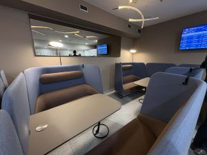 ČD Lounge v Praze v novém.
Foto: Zdopravy.cz / Vojtěch Očadlý