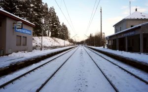 Traťový úsek Žďár nad Sázavou - Sázava u Žďáru. Foto: Správa železnic