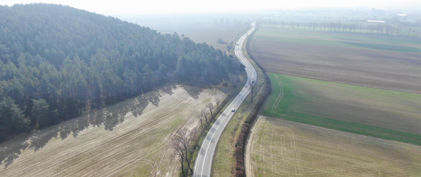 Úsek S8 Łagiewniki Zachód - Niemcza. Foto: GDDKiA