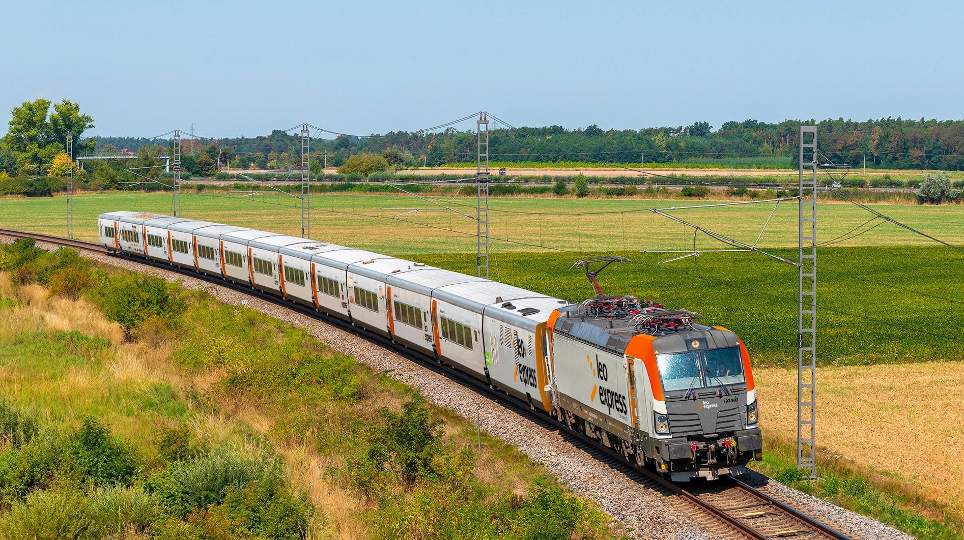 Souprava Talgo pro Leo Express. Vizualizace: Leo Express