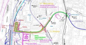 Nové napojení terminálu Starý Lískovec v Brně. Foto: EIA