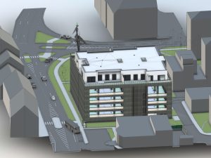 Parkovací dům Hranice. Zdroj: město Hranice