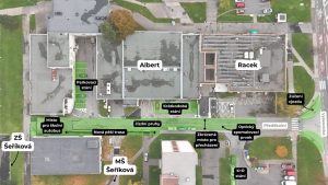 K tématu ostravských školních ulic.Zdroj: MAPPA
