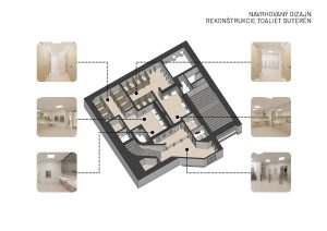 Modernizované toalety Bratislava hl. stanica.Zdroj: ŽSR