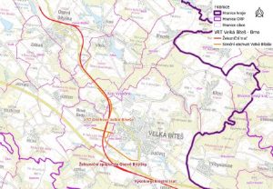Trasa VRT Vysočina u Velké Bíteše. Foto: SŽ