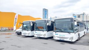 Autobusy Iveco Crossway dopravce Arriva Autobusy pro Olomoucký kraj. Foto: Ostra Group