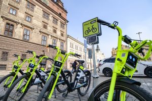 Sdílená kola pro Plzeň. Foto: M. Pecuch / Plzen.eu
