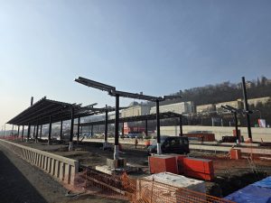 Přestavba Smíchovského nádraží v březnu 2026. Foto: Zdopravy.cz / Jan Nevyhoštěný