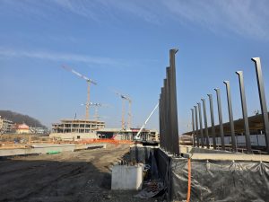 Přestavba Smíchovského nádraží v březnu 2026. Foto: Zdopravy.cz / Jan Nevyhoštěný