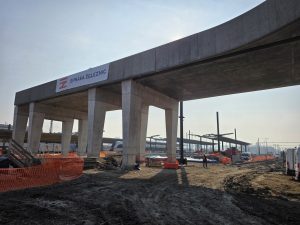 Přestavba Smíchovského nádraží v březnu 2026. Foto: Zdopravy.cz / Jan Nevyhoštěný