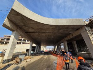 Přestavba Smíchovského nádraží v březnu 2026. Foto: Zdopravy.cz / Jan Nevyhoštěný