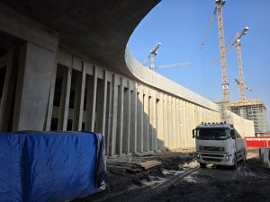 Přestavba Smíchovského nádraží v březnu 2026. Foto: Zdopravy.cz / Jan Nevyhoštěný