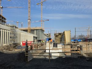 Přestavba Smíchovského nádraží v březnu 2026. Foto: Zdopravy.cz / Jan Nevyhoštěný