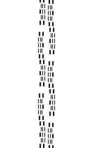 Designové pruhy od studia Martens & Martens opticky zužují vozovku v zónách s rychlostí 30 km/h. Foto: Dutch Design Daily