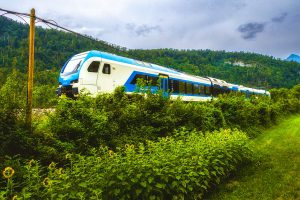 Jednotka Stadler FLIRT pro Slovinsko. Foto: Slovenske železnice