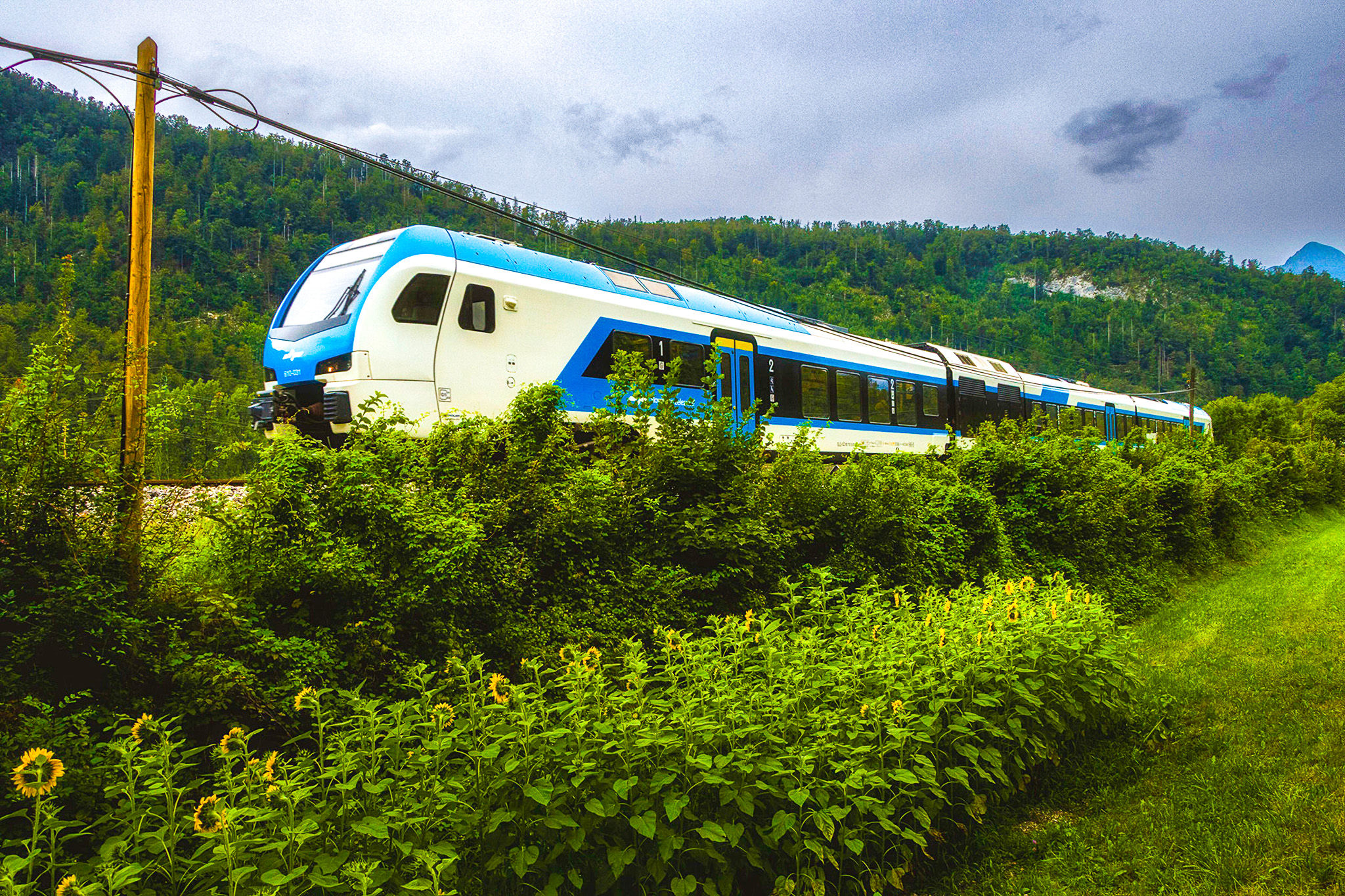 Jednotka Stadler FLIRT pro Slovinsko. Foto: Slovenske železnice
