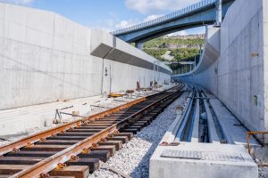 Nová trať Divača - Koper. Foto: Drugitir