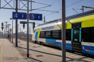 Stadler SMILE společnost Westbahn v Grazu. Foto: Styria Mobile
