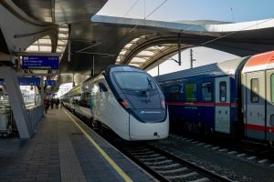 Stadler SMILE společnost Westbahn v Grazu. Foto: Styria Mobile
