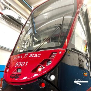 Nová tramvaj CAF Urbos pro Řím. Foto: ATAC