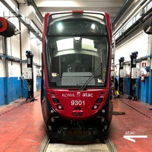Nová tramvaj CAF Urbos pro Řím. Foto: ATAC