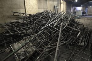 Rekonstrukce stanice metra A Flora.
Foto: Strabag Česko