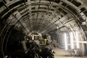 Rekonstrukce stanice metra A Flora.
Foto: Strabag Česko