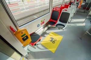 Tramvaj Škoda 14T ev. č. 9136 je první, která prošla periodickou opravou. Foto: PID