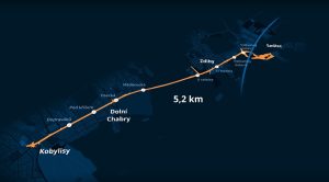 Tramvajová trať Kobylisy - Zdiby. Foto: Pragoprojekt