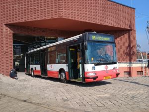 Testování nové muzejní haly v pražském Muzeu MHD. Foto: Muzeum MHD ve Střešovicích