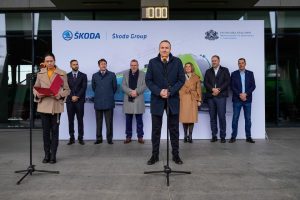 Představení první nové jednotky pro Bulharsko. Foto: Škoda Group