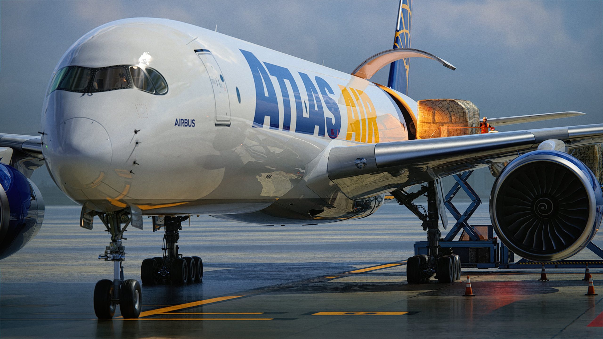 Atlas Air Worldwide objednává 20 A350F. Zdroj: Airbus