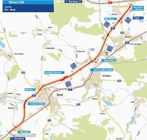 Stavba I/26 D5 - Stod. Foto: ŘSD